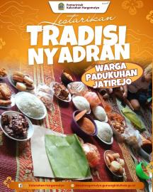TRADISI NYADRAN DALAM MENYAMBUT BULAN SUCI RAMADHAN 1447H, BERLANGSUNG HANGAT DI PADUKUHAN JATIREJO